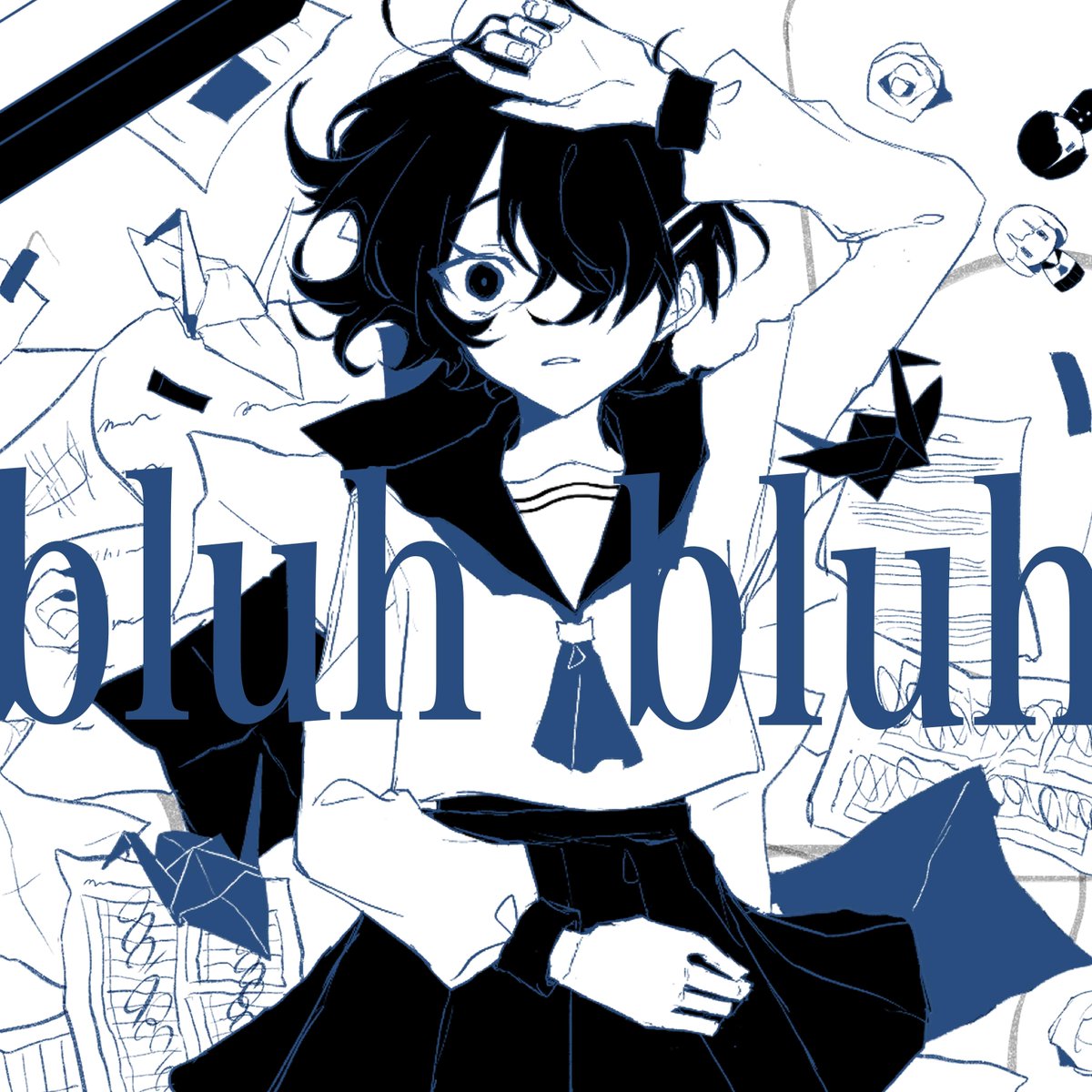 2021Mecre's tweet photo. 📃【 sekai オリジナル最新曲 】

MECREで募集・制作された楽曲
「bluh bluh」が7/5(水)に配信リリース❕

本日はJK写を公開💙💯
配信リリースをお楽しみに…

- collaboration -
歌@uoxvz 
作詞/作曲@FLG4_Music 
絵/動画@MEDAKATABERU https://t.co/6kS6b1tzvI