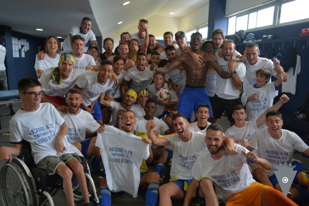 😍💛 Hoy se cumplen cuatro años de este momento histórico, el ascenso a 2ª B.