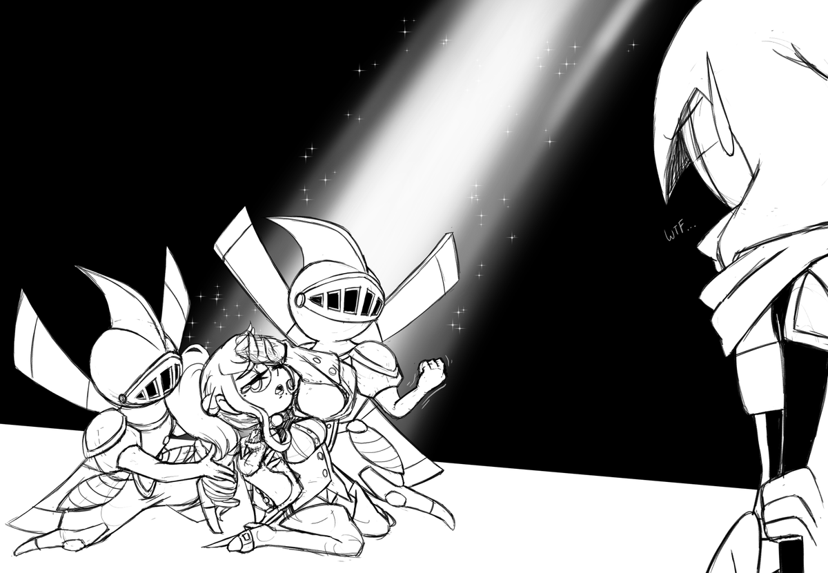 Wpk_12's tweet photo. such a drama queen~ 
#Shovelknight #Specteroftorment #Specterknight #hoverhafts #dramaqueen #sketch #art #oc https://t.co/URgSY8H3rv