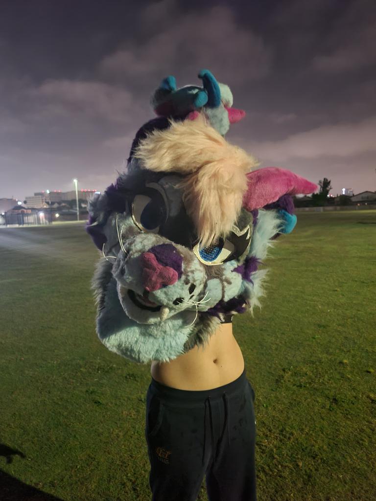 Vallie_____'s tweet photo. @Catamara_4 is the most batshit crazy women I've ever met
#fursuit #fursuiter #furry https://t.co/aYEAk6yUCF