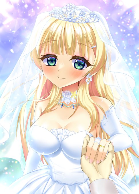 ジューンブライド 

#金色ラブリッチェ
#サガプラ 