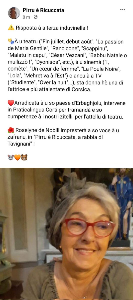 PirruRicuccata's tweet photo. #pirru #ricuccata #rabbiaditavignani #duppiame #linguacorsa #immersione #storia #discu #patrimoniu #realitaed https://t.co/oGpCpXJkwy