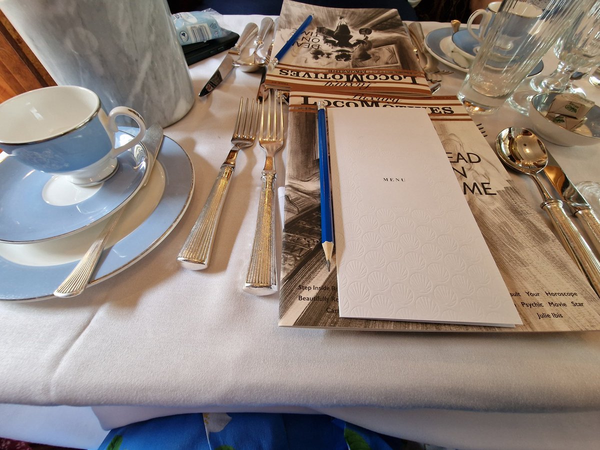 girlymicro's tweet photo. Murder mystery on a @belmond Pullman train https://t.co/3nofq9L1Vi