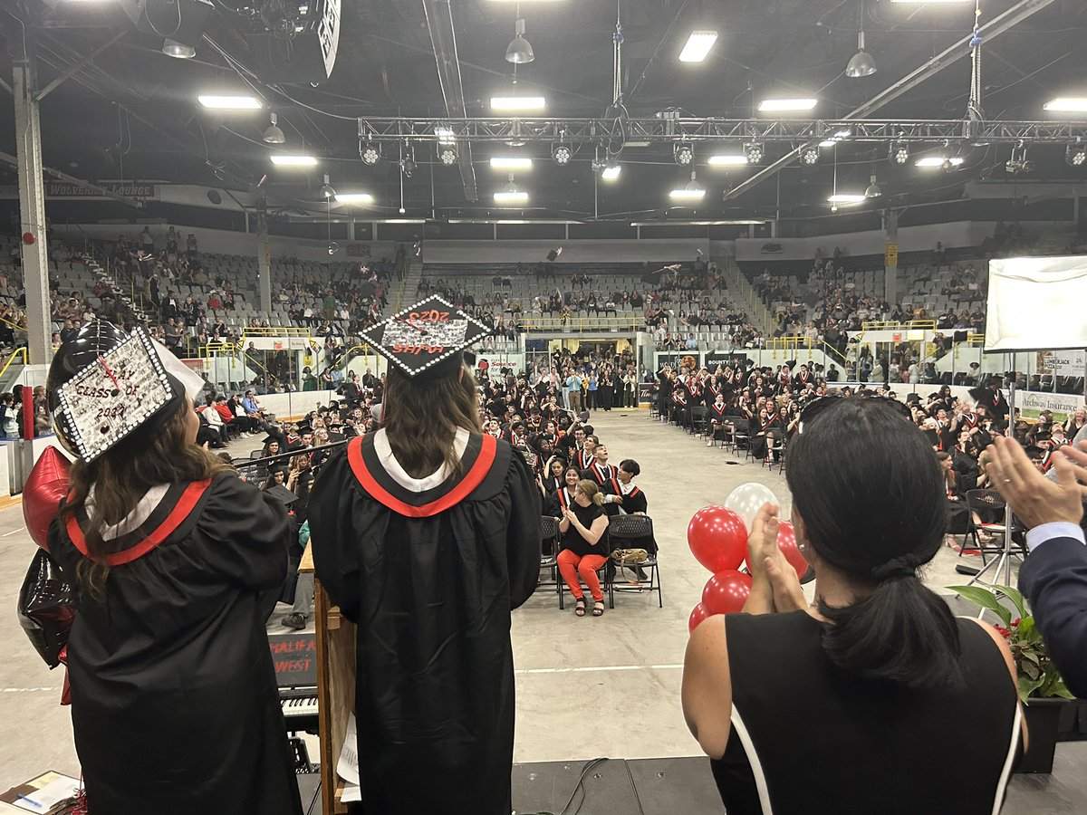 HalifaxWestHS's tweet photo. Congratulations to our Graduates ! #Classof2023 @HRCE_NS https://t.co/5lmnicITZQ