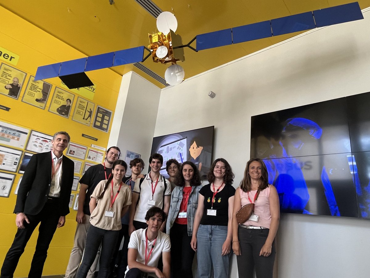 Bravo aux gagnants <a href="/LyceeRiquet/">Lycée Pierre Paul Riquet</a> du challenge <a href="/ClubGalaxie/">Club GALAXIE</a>:une visite privée <a href="/AirbusSpace/">Airbus Space</a>! Un partenariat privilégié pour renforcer le lien #écoleentreprise au sein de l'écosystème spatial toulousain <a href="/actoulouse/">Académie de Toulouse</a> <a href="/MostafaFourar/">Mostafa Fourar</a>  <a href="/leclercarno/">Arnaud Leclerc</a> <a href="/EskenaziSand/">Eskenazi Sandrine</a> <a href="/HerveAmeziane/">Améziane Hervé</a> <a href="/CirgueE/">CIRGUE Elodie</a>