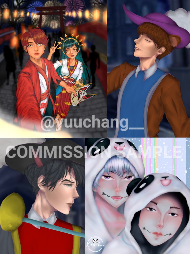 Haii aku lagi open commission (6 slot only)

silahkan dm di sini/Ig aku yaa @yuuchang__

#commissionart #artcomission #commissionsopen #Commission