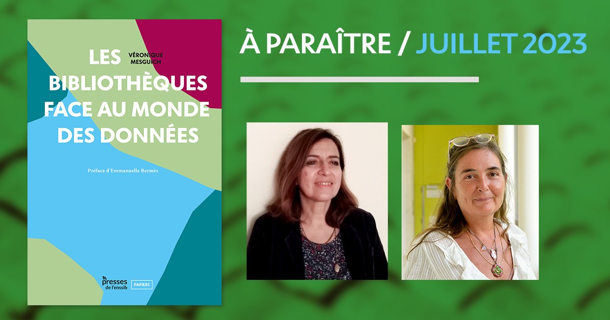 📖 L’ouvrage "Les bibliothèques face au monde des données", écrit par Véronique Mesguich, paraitra le 13 juillet prochain dans la collection "Papiers" des Presses de l’@Enssib.

👉 Découvrez l'introduction : presses.enssib.fr/actualites/les…

#bibliotheque #donnees