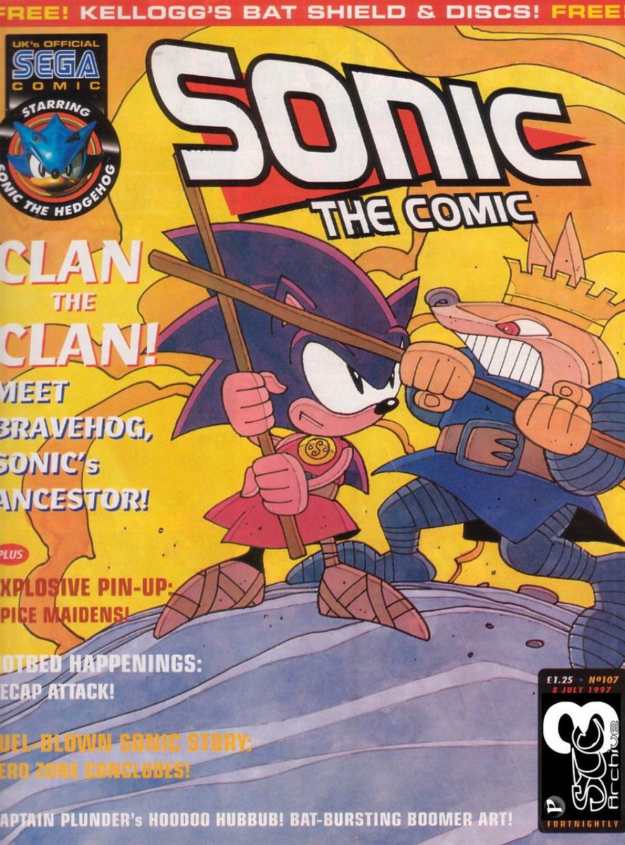 Sonic the Comic the Podcast tweet media