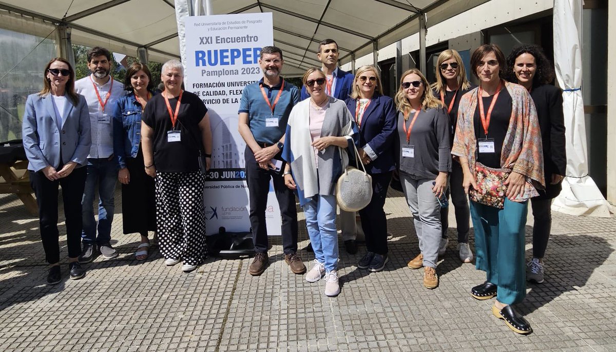 Representantes de las universidades públicas valencianas en el XXI Encuentro <a href="/RUEPEP/">RUEPEP</a> celebrado en la <a href="/UNavarra/">UPNA - Universidad</a>