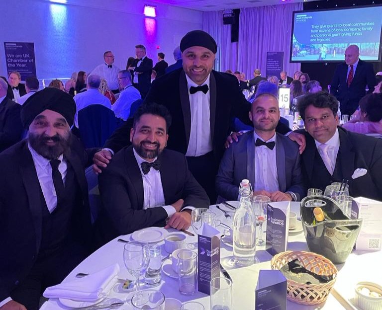 Narinder Singh (@nsp55) on Twitter photo Great to join <a href="/fraser_stretton/">Fraser Stretton</a>, <a href="/ninderjohal/">Ninder Johal DL</a> & lots of other familiar faces at the excellent <a href="/EMChamberNews/">Chamber Newsroom</a> dinner in Nottingham last night.
Well done EM Chambers for organising - and for winning the Chamber of the year national award...well deserved! Great to join <a href="/fraser_stretton/">Fraser Stretton</a>, <a href="/ninderjohal/">Ninder Johal DL</a> & lots of other familiar faces at the excellent <a href="/EMChamberNews/">Chamber Newsroom</a> dinner in Nottingham last night.
Well done EM Chambers for organising - and for winning the Chamber of the year national award...well deserved!