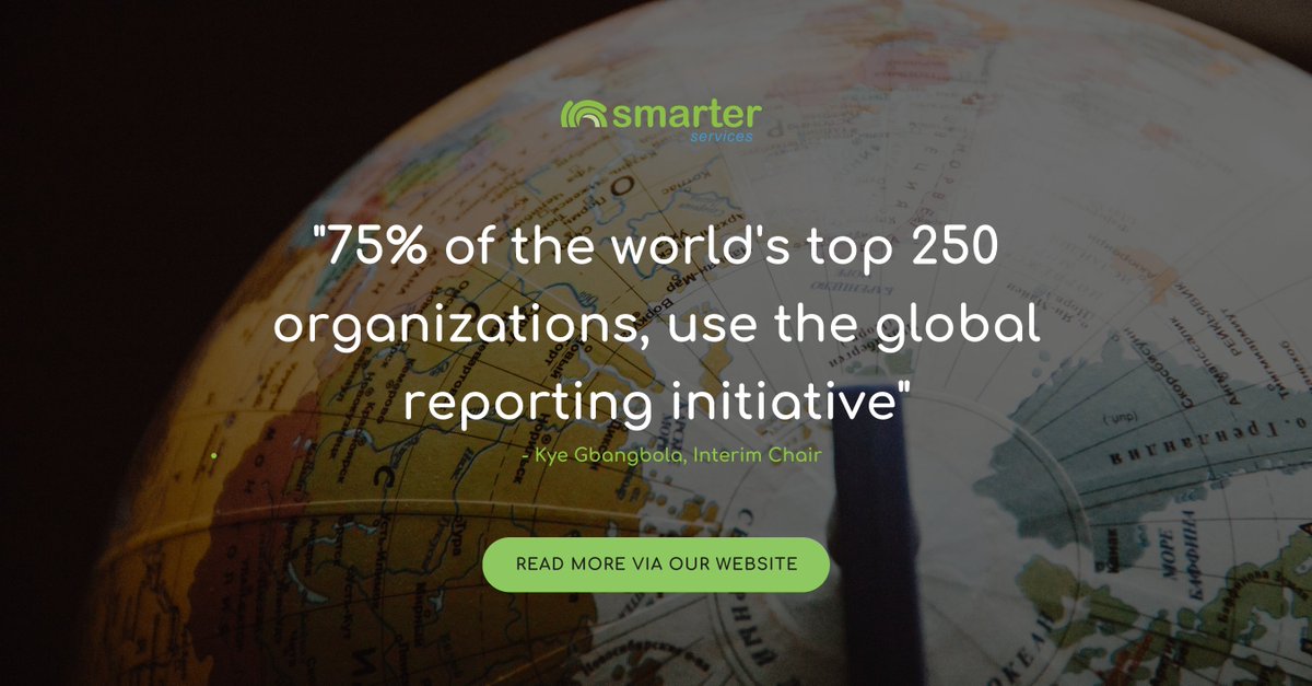 "If you cannot measure it, you cannot manage it. And if you cannot manage it, then you cannot change." 🌱

Our Interim Chair Kye explains why the GRI is such an invaluable tool, read the full news post here: smarterservices.co.uk/global-reporti…

#SustainableFuture #sustainabilitygoals