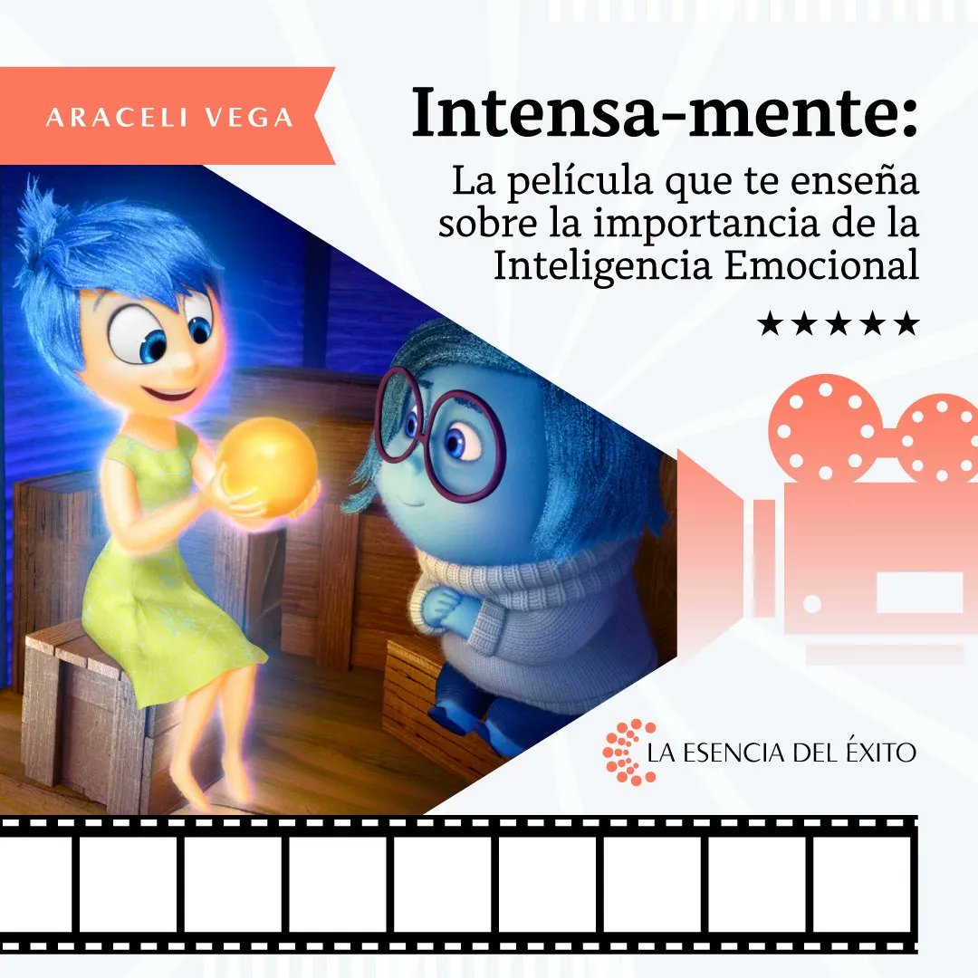 CuvaniAraceli's tweet photo. Intensa-mente te enseñará cómo nuestras emociones afectan nuestras decisiones, pensamientos y acciones y cómo es crucial aprender a gestionarlas y entenderlas para lograr un bienestar emocional.  #aracelivega #inteligenciaemocional https://t.co/RddX2o0T0U
