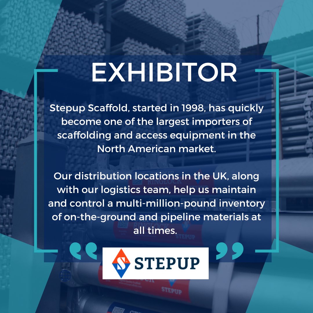 ScaffCon's tweet photo. π’ Exciting News! π we're thrilled to announce that @Stepup_Scaffold will be exhibiting at the upcoming Scaffolding Conference! ποΈπ
Mark your calendars, spread the word, and make sure to visit #Stepup at #ScaffCon23 ποΈπ
https://t.co/iXjhCtmWct https://t.co/LuVuhJlcX6