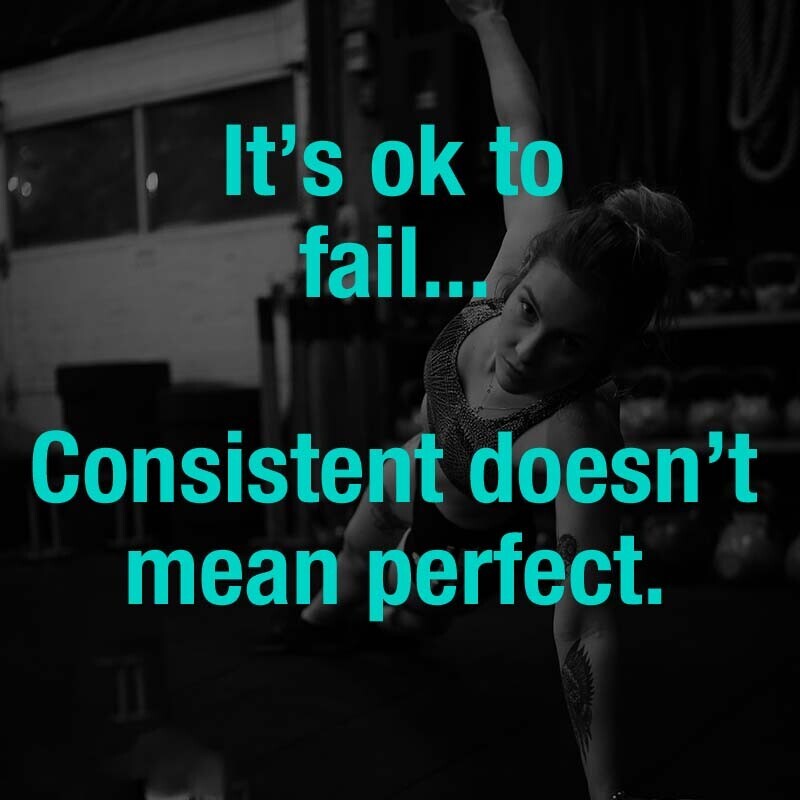 Failure is part of the voyage.
If perfection is what you're after, you're going down the wrong path!
Just be consistent! 👍
#GetFit #ForeverLiving #GetMoving
