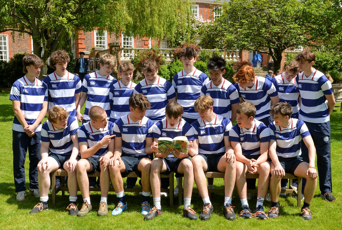 They started with #DifferentForBoys by @patrick_ness Now look what the rugby 1st XV @IbstockSenior is reading ready for 3/8🏉🥁 Thanks to all who have joined in the #ReadWithPride relay '23: fab joyful pics & great recommendations👏#heartstopper @Lauren_E_James @IbstockSport 🏳️‍🌈🤗