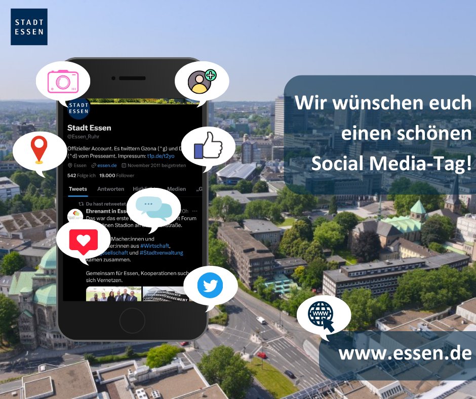 Heute ist Social Media-Tag!📱

Wir freuen uns immer über eure Nachrichten und Kommentare und geben uns Mühe, alles schnellstmöglich zu beantworten.💬

Also: Habt keine Scheu, euch mit euren Anliegen an uns zu wenden. Wir helfen euch immer gerne weiter.😊

Euer Social Media-Team💙