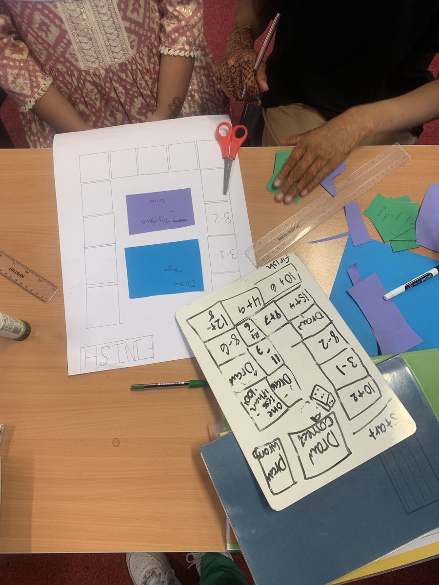 MathsManorfield's tweet image. Our year 6&apos;s have been working hard to create their own dice games ready to share with KS1! Loving this #MathsWeekLDN