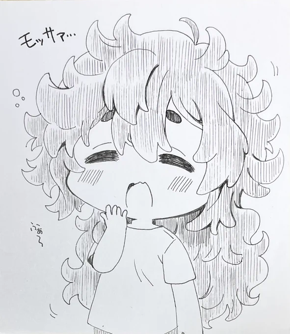 今日のアナログイラスト225日目はモサモサスレッタです。
スレッタにも寝起きの髪の毛爆発して欲しくて……💥
#水星の魔女
#スレッタ 