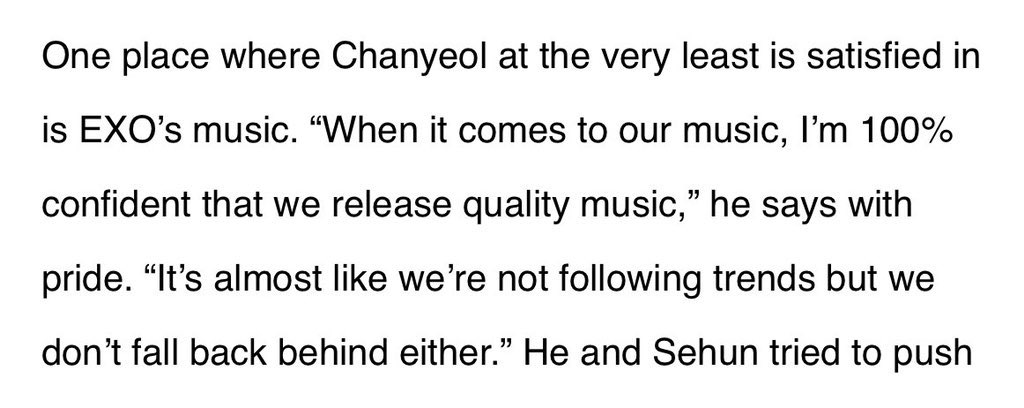 So true Chanyeol, so true