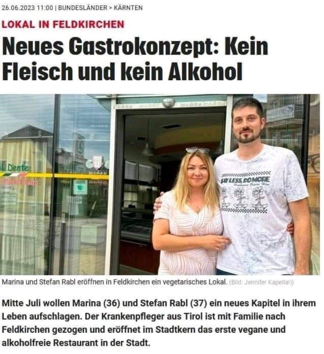 Stück Wiese mit Tränke nennt man jetzt Restaurant?