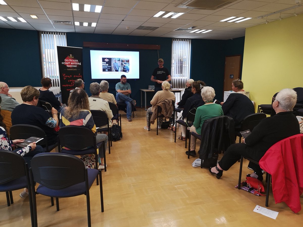 gateslibraries's tweet image. Delighted to have @LucaVeste at #BlaydonLibrary to lead the discussion about The Long Call by @AnnCleeves as part of the #BigRead