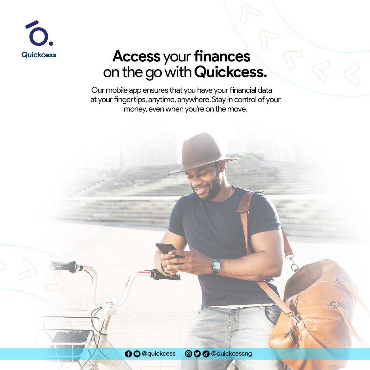 Quickcessng's tweet photo. Launching Soon!
Access your finances on the go with Quickcess.
Our mobile app ensures that you have your financial data at your fingertips, anytime, anywhere.Stay in control of your money, even when you're on the move.

#quickcessApp #emeutes #Finances #MobileApp #mobilebanking https://t.co/4wqMl2tZg0