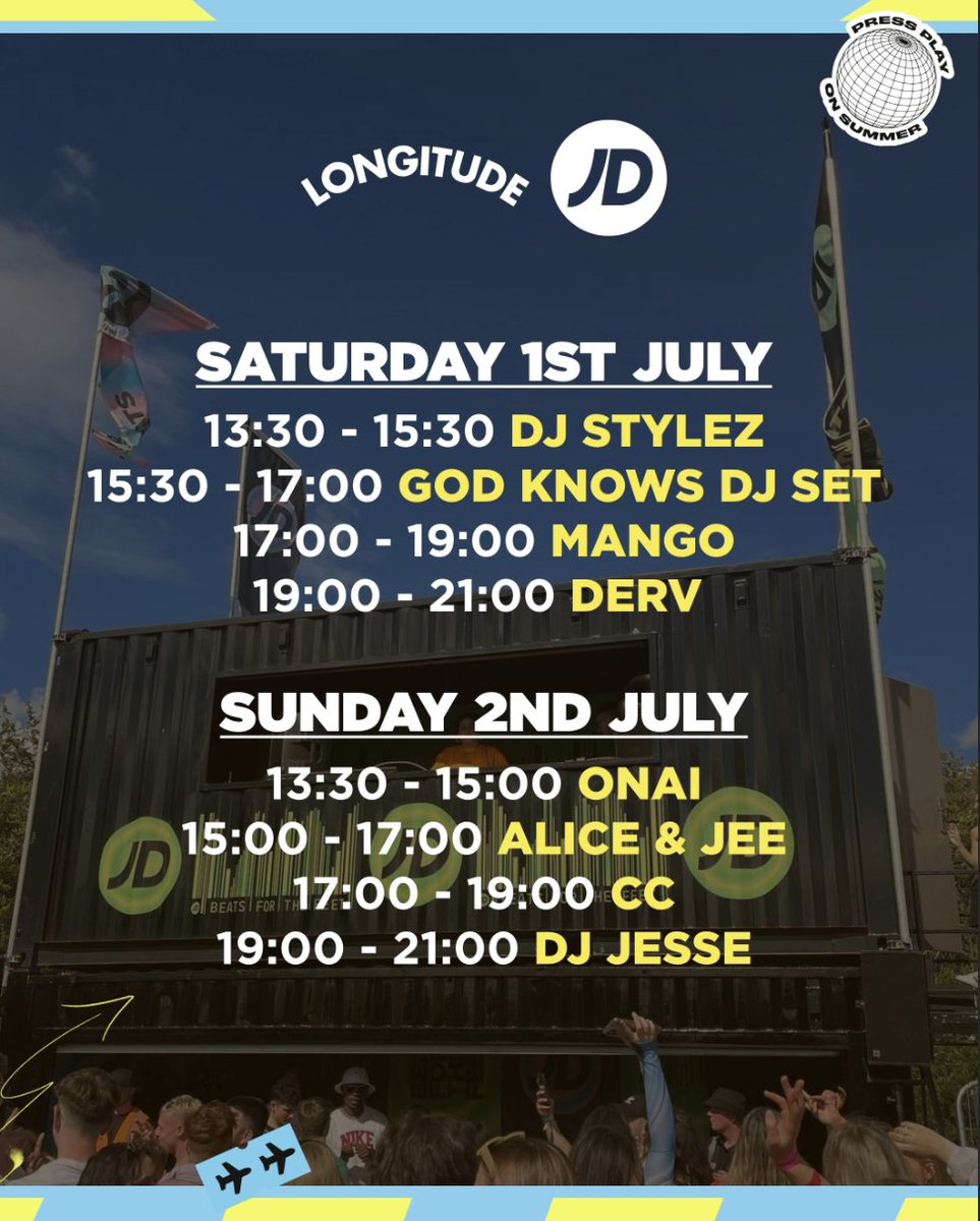 🚨 The JD lineup has been announced 🚨 Make sure you catch 'em at the @JDSportsIE space tomorrow and Sunday 🤩 #JDIE