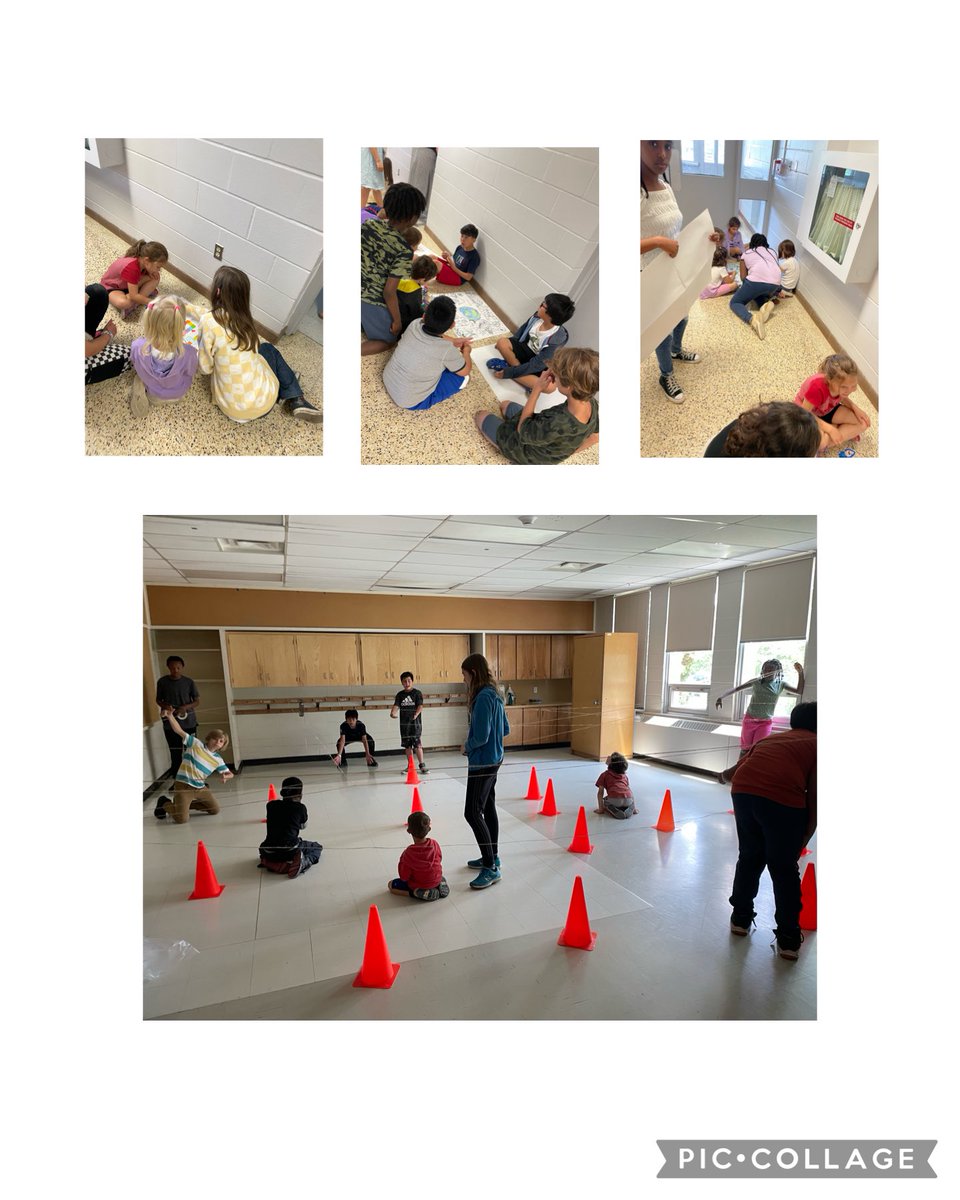 stthomasmore19's tweet image. Escape Room with Listening skills, directional communication! #funtolearn  #gamifycurriculum #teachercreativity