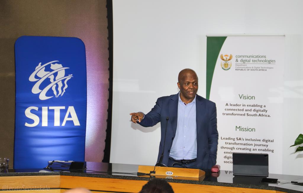 sitasocltd's tweet image. We are graced by the honourable presence of Mr. Mondli Gungubele, Minister of Communication and Digital Technologies, and Country Leader of Software AG, Mr Itayi Mandonga

#DCDT #SITA
 #SoftwareAG 
#InnovationCentre
 #Collaboration #TransformationJourney