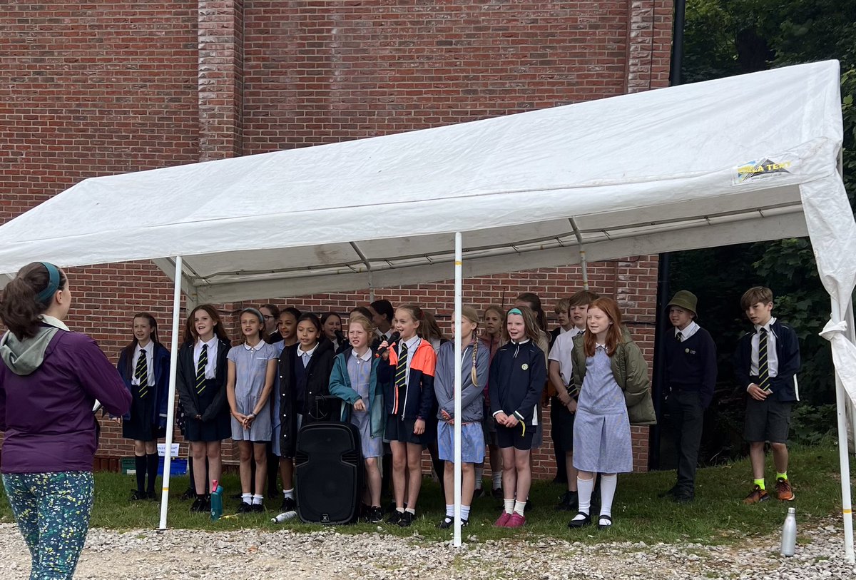 GorseyCommons's tweet photo. A final outing for the Gorsey Bank 2022-2023 choir! We have kicked off @CAFTcharity Fest this morning. #gorseymusic https://t.co/mmXbkLOAP3