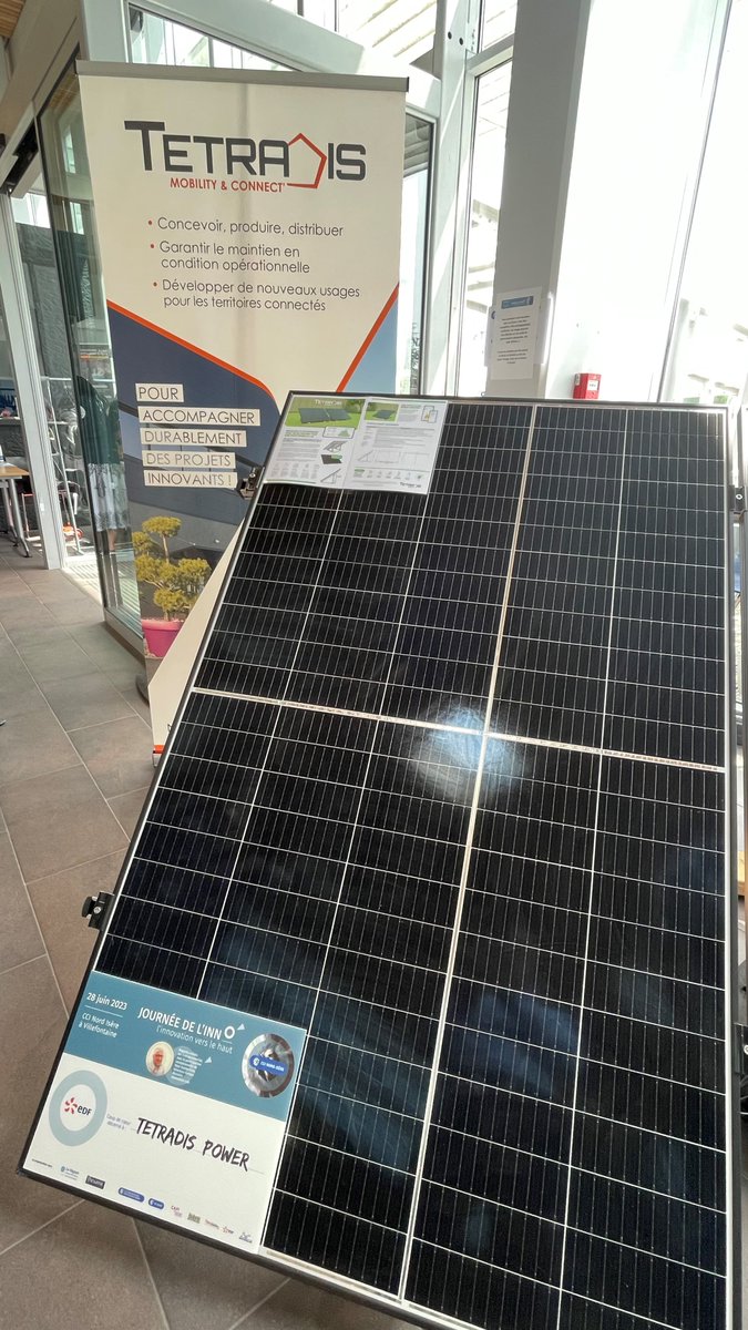 ➡️ Nous venons de recevoir le #trophée coup de cœur remis par EDF à l'occasion de la journée de l'#innovation à la <a href="/ccinordisere/">CCI Nord Isère</a> . 
#récompense  #transitionenergétique 
Merci à EDF et à la CCI pour leur reconnaissance.