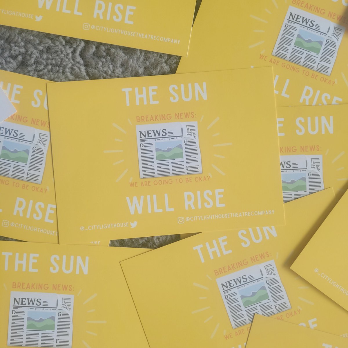 _CityLighthouse's tweet photo. Screaming crying throwing up look how CUTE OUR POSTCARDS ARE!!!!

You can get one for yourself at @RiversideLondon on the 14th July at 19:00! 🥰

Tickets here! 🎟 https://t.co/RjkaiI9UXw https://t.co/2INRbhl7xt