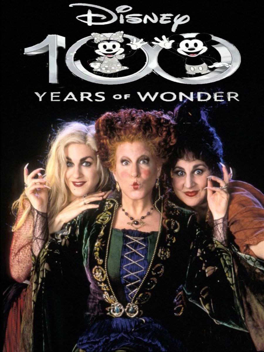 @DisneyStudios needs to put #HocusPocus back on the big screen again as part of the #Disney100 years of magic, this yea it’s the big 30th anniversary of the classic Disney Halloween 👻 movie ☺️☺️☺️☺️☺️☺️