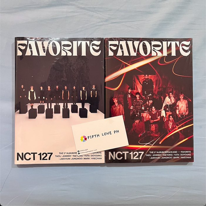 fifthloveph's tweet photo. wts lfb ph nct 127 | #5thonhand

NCT 127 Favorite CLASSIC VER (ORIGINALLY 780/pc)

—SALE PRICE: 500 + sf
—sealed
—w/ pob poster  

reply/dm to claim!  pls help rt https://t.co/NLkiobCrCj