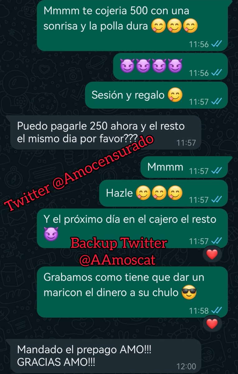 AmoCensurado's tweet photo. Muchas perras ya sabéis que Julio es el mes de mi cumpleaños.... Vuestro mes más importante, por eso venís a agradecerme que no solo les haga fotos a mis pies 😄
Puedes ir viendo más regalos recibidos hasta ahora en mi cuenta de apoyo @AAmoscat

#TaxFriday #FinDom #CashDrain https://t.co/Z15120ixHT