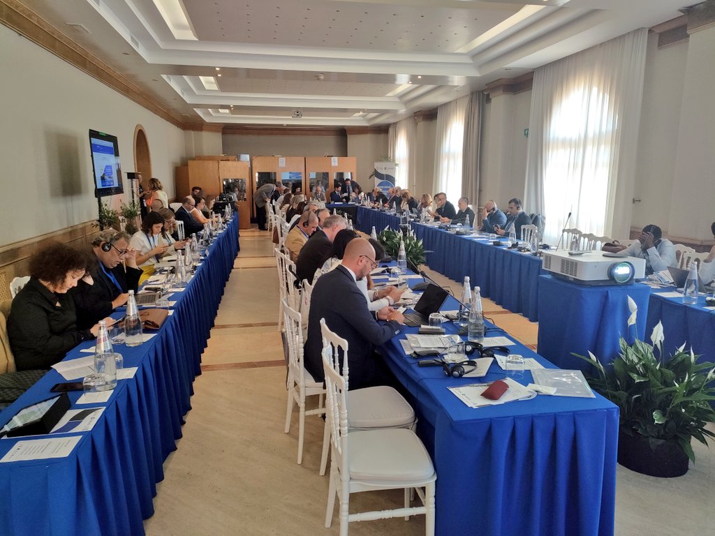 The European House - Ambrosetti (@ambrosetti_) on Twitter photo #GeneralAssembly
Clusters, communities & cooperation for a sustainable #BlueEconomy, with
Amb. <a href="/AbadiMutaz/">Almotaz Abadi</a>, <a href="/UfMSecretariat/">Union for the Mediterranean</a>
Matteo Bocci, WestMED
Yolanda Piedra Manes, Balearic Marine Cluster/Maritime Cluster Catalonia
<a href="/colin_europe/">Colin Ruel</a> <a href="/PoleMerMed/">Pôle Mer Méditerranée</a>
Lodovico Gherardi, <a href="/RegioneER/">Regione Emilia-Romagna</a> #GeneralAssembly
Clusters, communities & cooperation for a sustainable #BlueEconomy, with
Amb. <a href="/AbadiMutaz/">Almotaz Abadi</a>, <a href="/UfMSecretariat/">Union for the Mediterranean</a>
Matteo Bocci, WestMED
Yolanda Piedra Manes, Balearic Marine Cluster/Maritime Cluster Catalonia
<a href="/colin_europe/">Colin Ruel</a> <a href="/PoleMerMed/">Pôle Mer Méditerranée</a>
Lodovico Gherardi, <a href="/RegioneER/">Regione Emilia-Romagna</a>