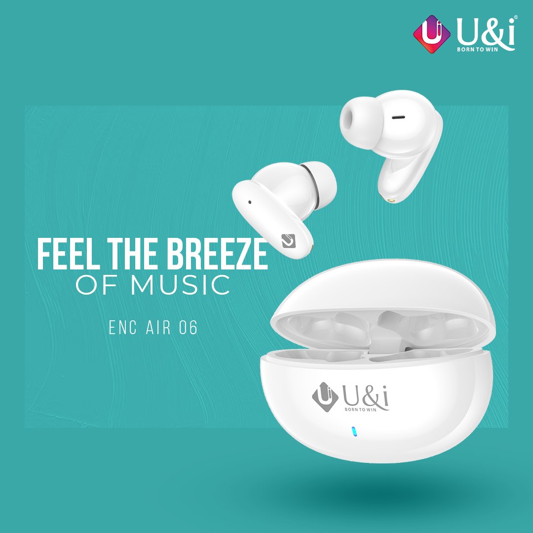 worldofUandi's tweet photo. Get your hands on the sleek and sexy #ENCAir06 earbuds by U&i to experience music like never before.
Visit the nearest mobile accessory store to buy now!
#Uandiworld #Uandi #UandiPrime #Uandiproducts #UandiTWS #Uandiearbuds #Bluetoothearbuds #Wirelessearbuds #Earbudscase #Music https://t.co/qhL0XXAWCj