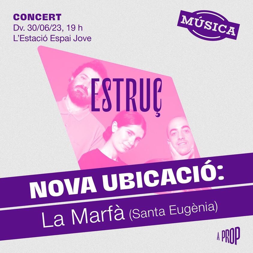 Ens veiem avui a Girona, bressol del xuixo 🥐

Amb els <a href="/bullittrules/">Bullitt</a> a les 19:00 a <a href="/LaMarfamusica/">La Marfà</a> #apropgirona