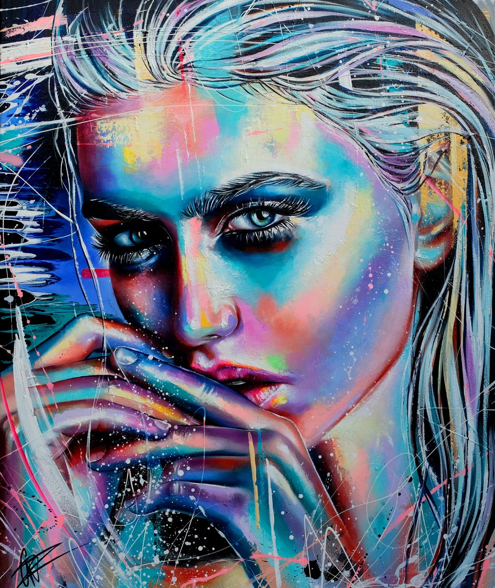 grzfineart's tweet photo. HYPNOTIC 💙
https://t.co/dwJ6Fw13ko
#contemporaryart #art #modernart #portrait https://t.co/YnXMJ60UtJ
