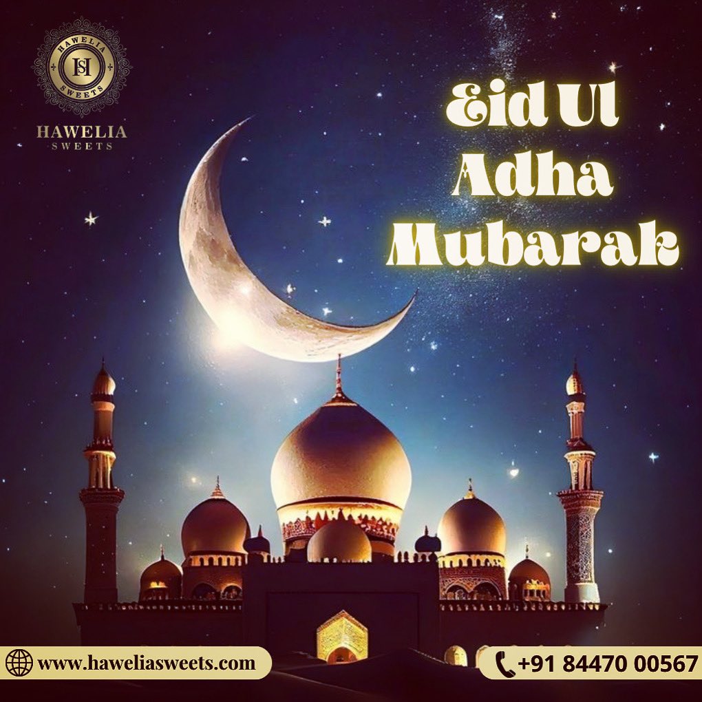 HaweliaSweets's tweet photo. Eid Mubarak to everyone. https://t.co/VgylD3PdcB