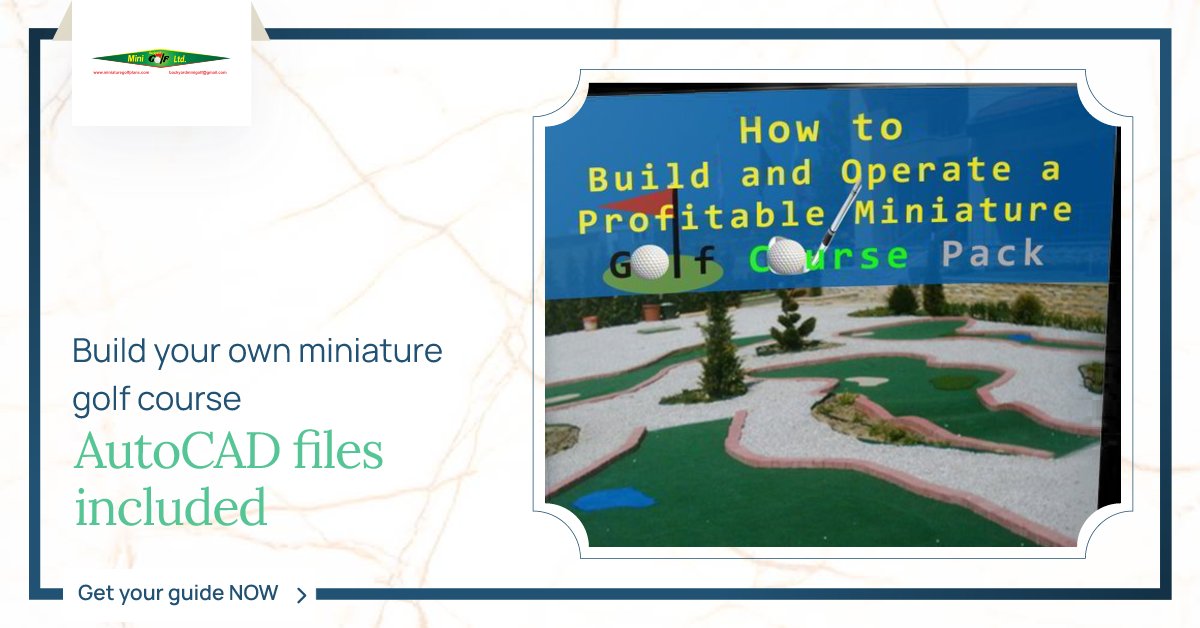 AMiniatureGolf's tweet photo. Our DIY Guide provides you with the knowledge and support to overcome any obstacle and ensure your mini golf journey is a hole-in-one success.
https://t.co/X3qDYmdrml https://t.co/skCxxI7cAt
