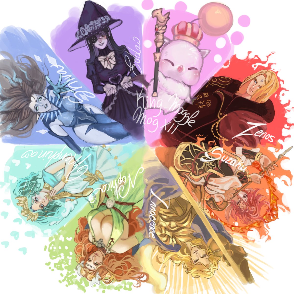 MeikaArtist's tweet photo. King Moggle Mog the XII <3 #ffxiv #moggle https://t.co/owT2pd1TOj