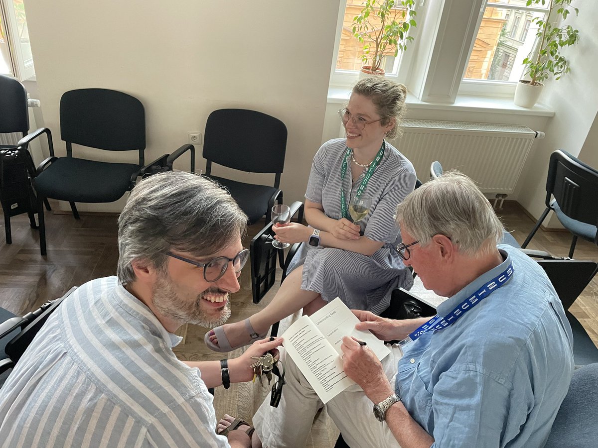 Iveta Jansová (@ivets88) on Twitter photo I think #CEECOM2023 turned out really great! Thanks to all but especially to my organizing partners in crime @KlaraSmejkal, <a href="/novotnamarti/">Martina Novotná</a>, <a href="/LenkaWC/">Lenka W. Cisarova</a> and <a href="/IvaskSigne/">Signe Ivask, PhD</a> I think #CEECOM2023 turned out really great! Thanks to all but especially to my organizing partners in crime @KlaraSmejkal, <a href="/novotnamarti/">Martina Novotná</a>, <a href="/LenkaWC/">Lenka W. Cisarova</a> and <a href="/IvaskSigne/">Signe Ivask, PhD</a>