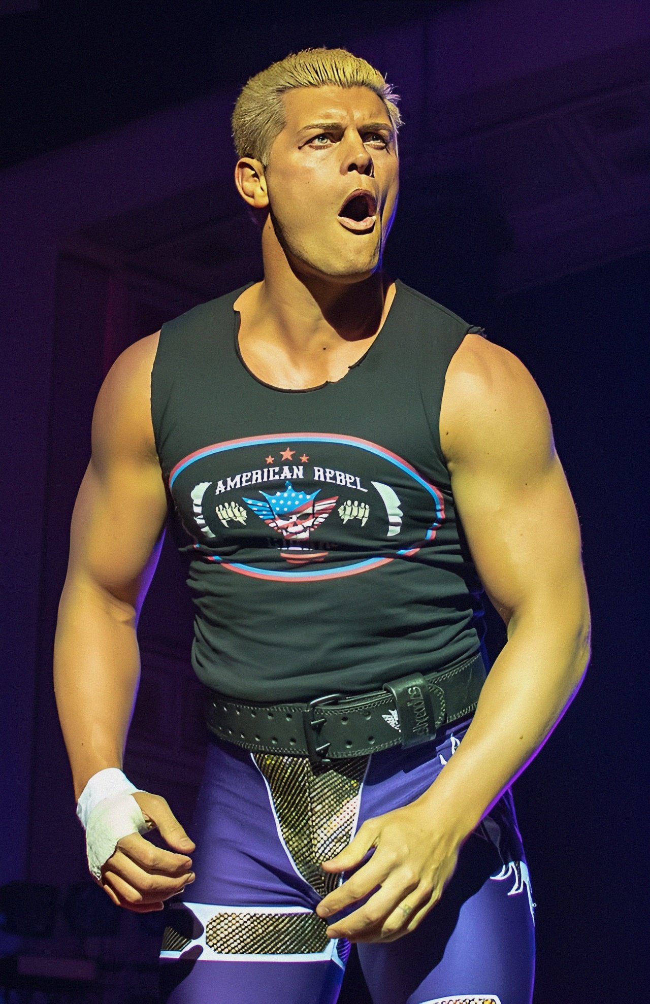 Happy birthday to the American night mare cody rhodes I hope you enjoy your day god bless you  