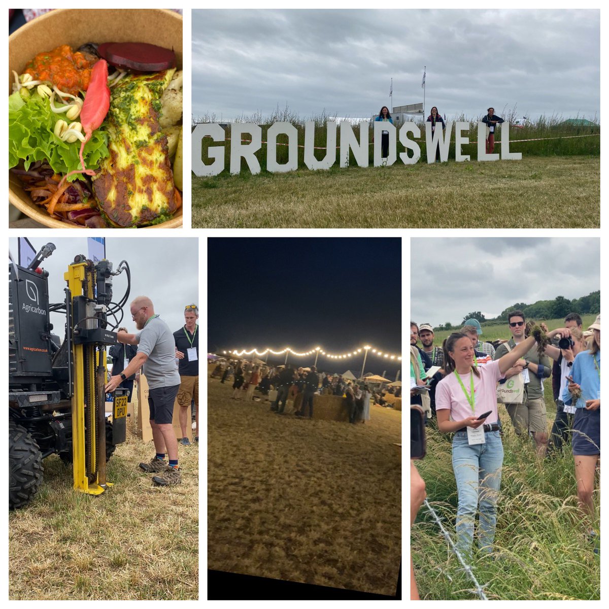 Absolutely amazing 2 days at #groundswell2023 Ideas and inspiration overload in the best possible way. Pleased to get a good sleep last night. #regenerativeagriculture @RebekahMayhew Molly @lomondtrossachs