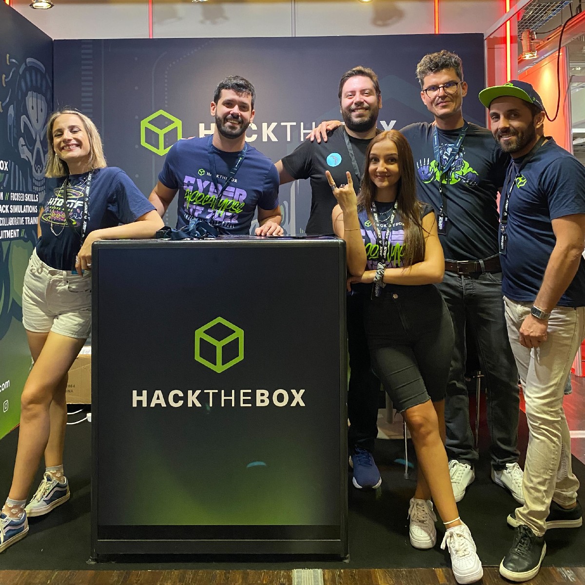 hackthebox_eu's tweet photo. Day 1 of @_leHACK_ is here 🥐
Stop by our booth to meet the #HTB team, chat about your favorite #hacking content, and score some cool #swag!

See you there 🫂
#HackTheBox #CyberSecurity #LeHack2023 #HackingCommunity https://t.co/WW8BWaM8fI