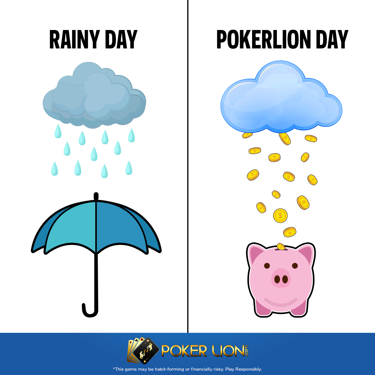 Poker__Lion's tweet photo. Get your Pocket filled with Rewards raining🪙💸
No worries this Month End with @PokerLion♠️♦️♣️♥️
.
.
.
#PokerLion #PlayAndWin #MonthEnd #Rewards #EssentialRewards #DailyRewards #Monsoon https://t.co/MvxXmH5z8z