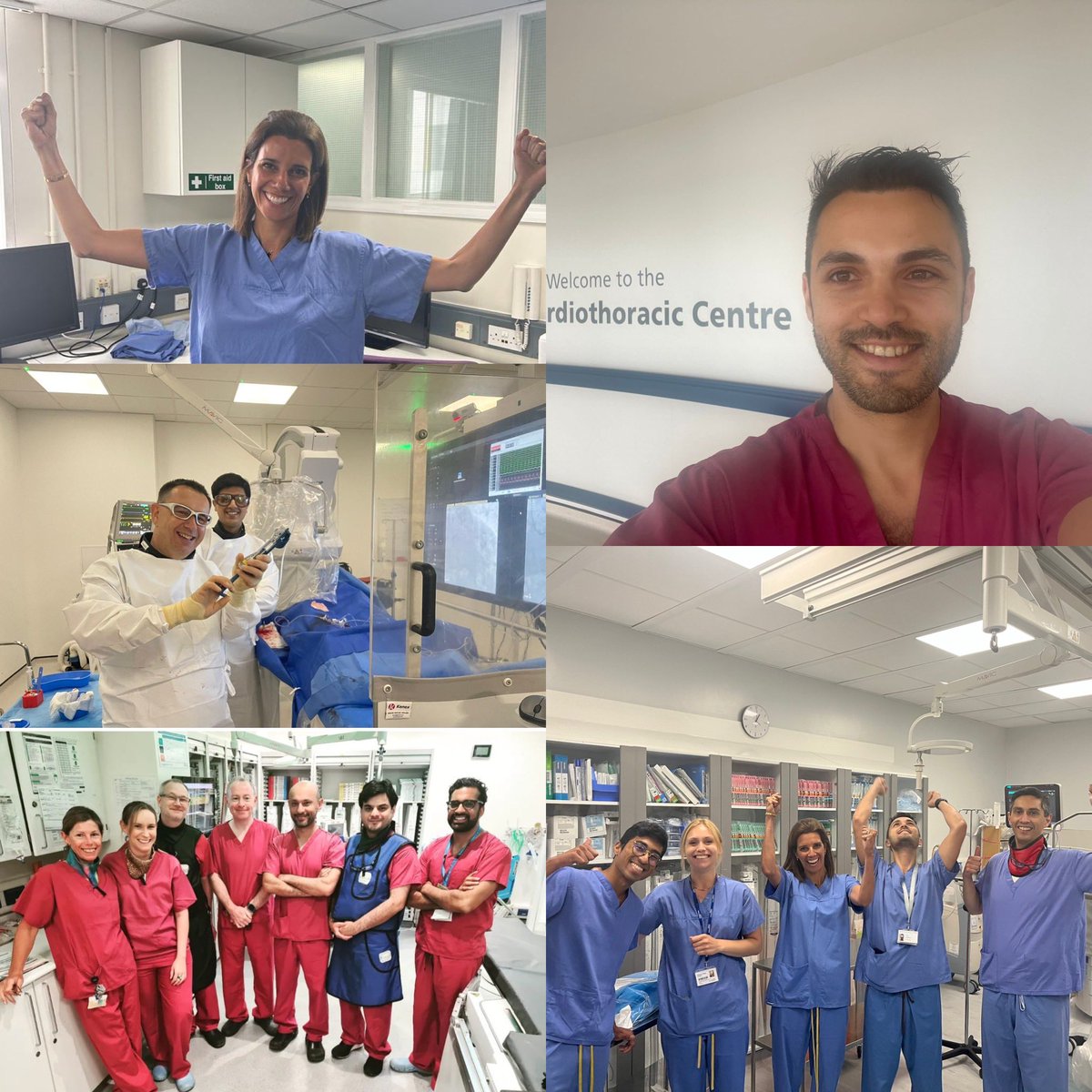 This is a really exciting day for the ORBITA family! The last of 301 patients randomised in the ORBITA-2 trial. Smiles all round!! Well done to @rajkumar_chris for driving this trial and thanks to all our incredible collaborators all over the UK who really made this happen