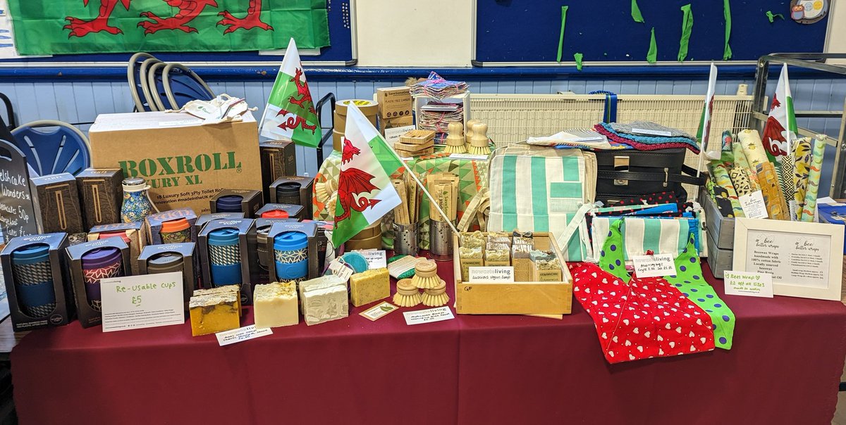 We will be at <a href="/YGGGLlantrisant/">YGGG Llantrisant</a> school fete tomorrow with our sustainable household goods stall. 11am til 2pm. Come and say hi, we deliver in your area so this is a good opportunity to come and meet us and find out more #SustainableLiving #nowasteliving