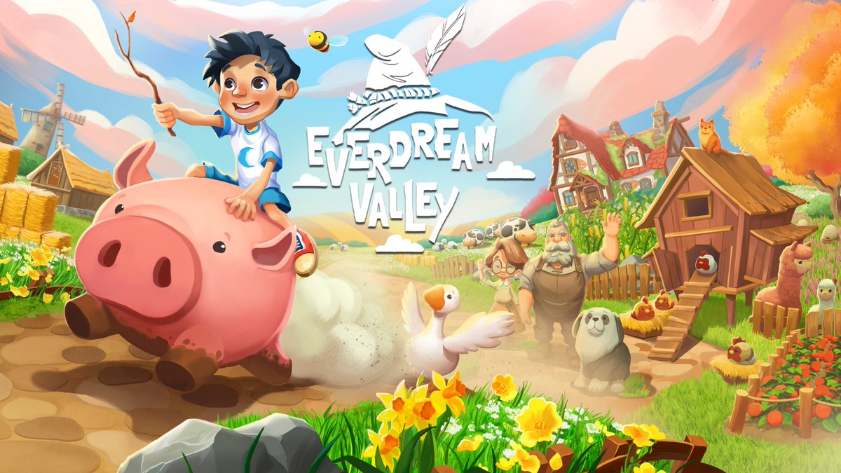 KitiaraXvii's tweet photo. We're starting off today's stream with the coziest of games - @EverdreamValley by #Mooneaters. @MissCasst INSISTED that I play this and I have to confess it's a great game to unwind to even if it's not the usual kind of game I play. Thanks @Lurkit #keyprovided #officialcontent https://t.co/GAUN26Upvr